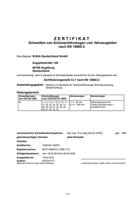 Certificate BV DIN EN 15085-2 Level CL1_en