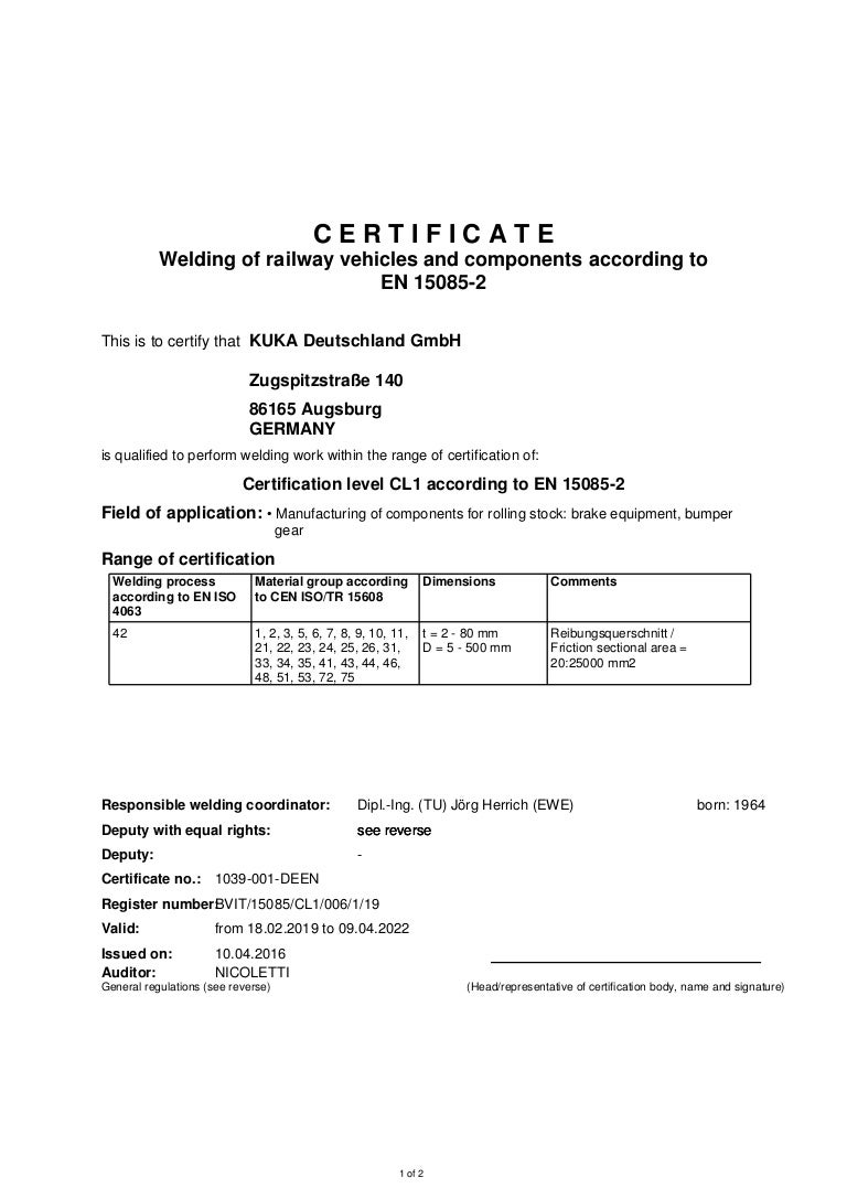 Certificate BV DIN EN 15085-2 Level CL1_en