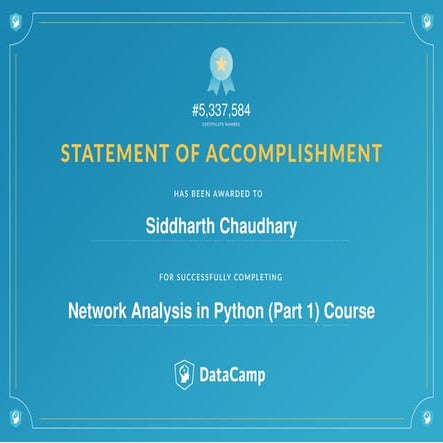 Certificate network analysis