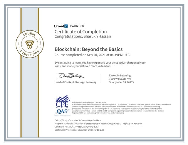 Blockchain: Beyond the basics