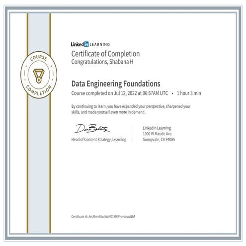 Data Engineering Foundations | PPT