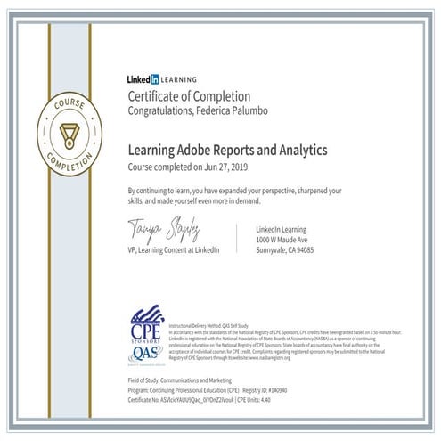 Learning Adobe Reports and Analytics