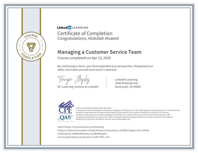 Managing a Customer Service Team