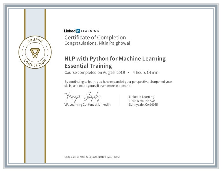 machine learning nlp python