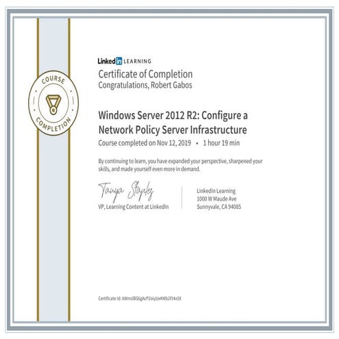 LinkedIn Learning - Windows Server 2012 R2 configure a network policy server ...