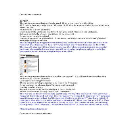Certificate research done
