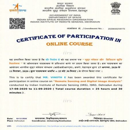 Certificates Merged , Courses Completion.