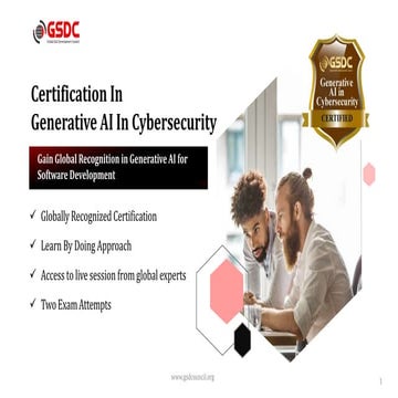 The Strategic Value of Generative AI in Cybersecurity Certification | PDF