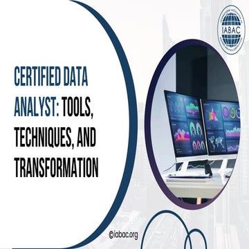 Complete Guide to Data Analyst Certification | IABAC | PDF