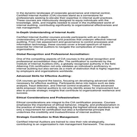 certified internal auditor course.ppt