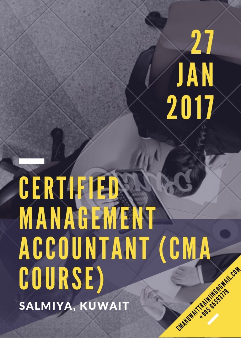 Certified management accountant (cma) course in kuwait