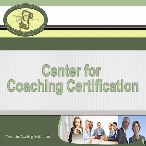 Certified professional coach training