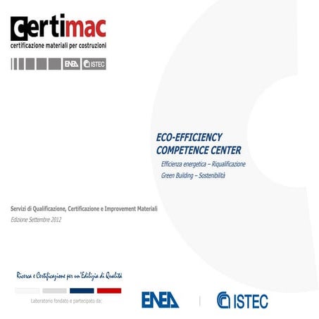 Certi mac eco-efficiency competence center