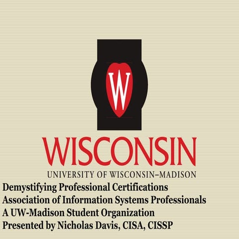 Demystifying Professional Certifications