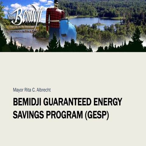 Bemidji Guaranteed Energy Savings Program