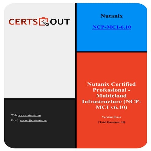 CertsOut Nutanix-NCP-MCI-6.10 Exam Dumps