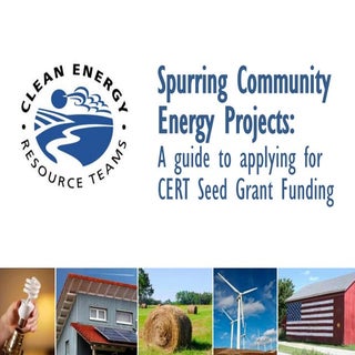 Spurring Community Energy Projects:...
