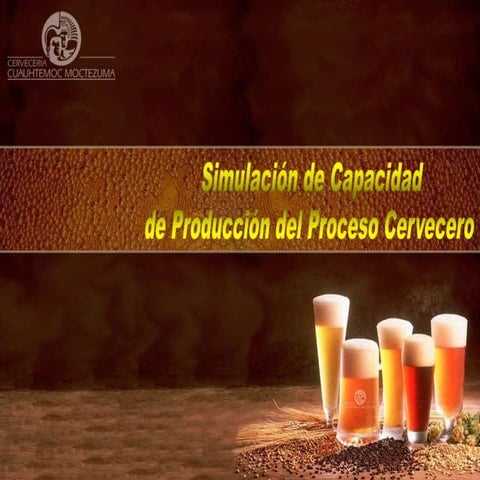 Simulación con ProModel de la Industria Cervecera