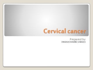 'cervical cancer' on SlideShare