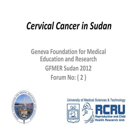 Cervical Cancer in Sudan