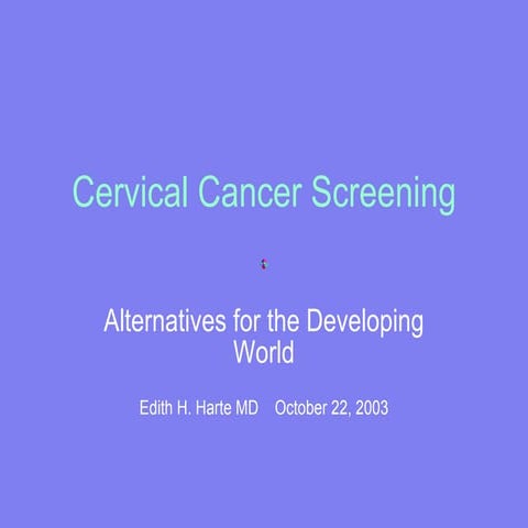 Shoulder to Shoulder: Cervical Cancer Screening