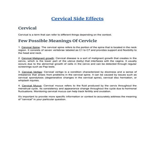 Cervical Side Effects.pdf