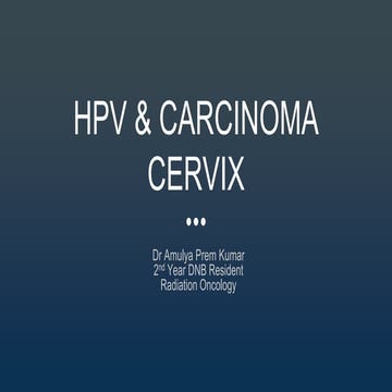 CERVICAL CANCER HPV VACCINE Is important