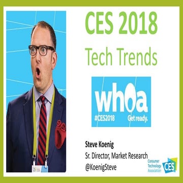 CES 2018 TECH TRENDS 