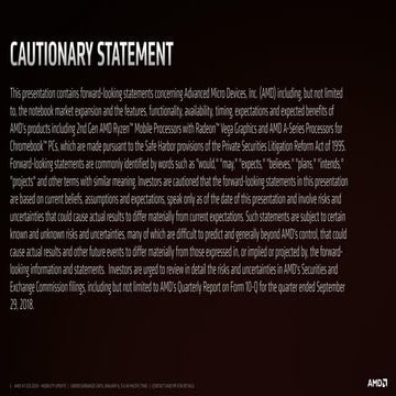 2nd gen AMD Ryzen mobile processors