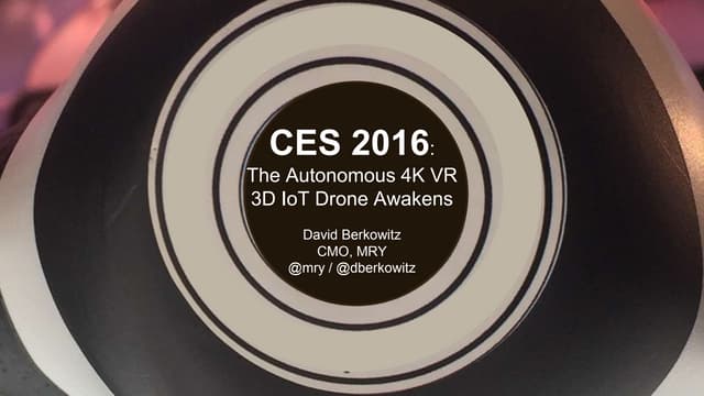 CES 2016 Recap: The Autonomous 4K V...