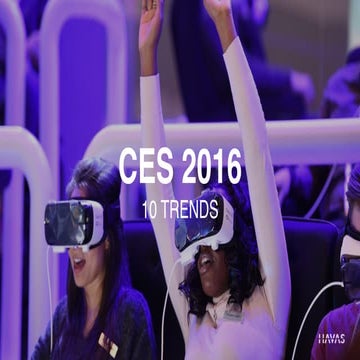 CES 2016: 10 Trends