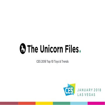 CES 2018: The Unicorn Files