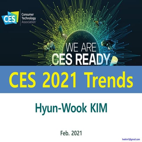 CES 2021 Trends (CES 2021 시사점)