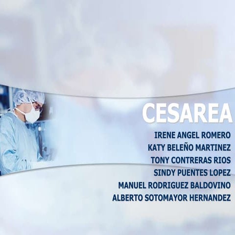 Cesarea Presentacion de Monografia