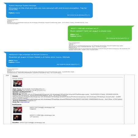 Le chat tra Luca Palamara e Cesare Sirignano