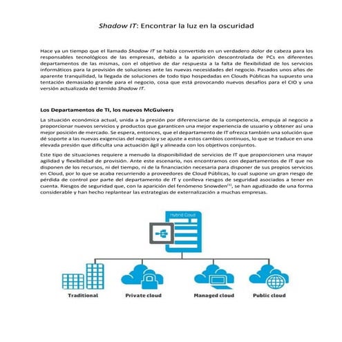 Cesc Gudayol - la Cloud Híbrida