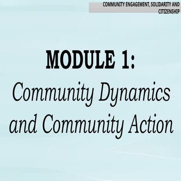 CESC Lesson 1.pptx CESC CESC MODULE GRADE 11