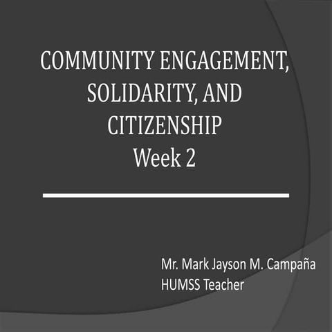 Community Engagement