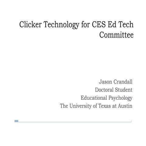 Ces Ed Tech Presentation  5 26