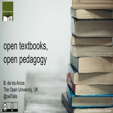 Open textbooks, open pedagogy | PPTX