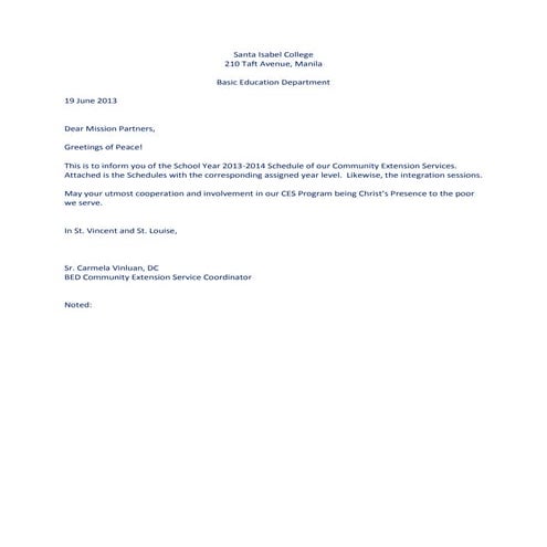 Ces letter | DOCX