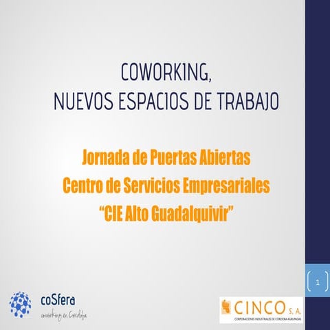 Conferencia CES Montoro