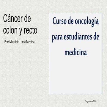 CES202002 - 08 - Cáncer de colon y recto