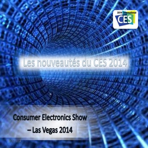 Trends CES 2014 presentation intermediaire v1