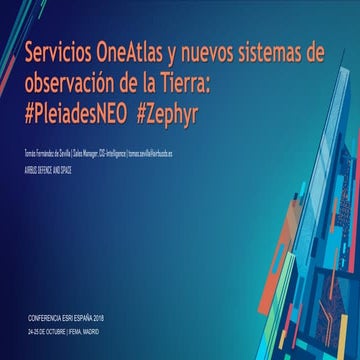 Servicio One Atlas de imágenes de satélite, acelerando la ...