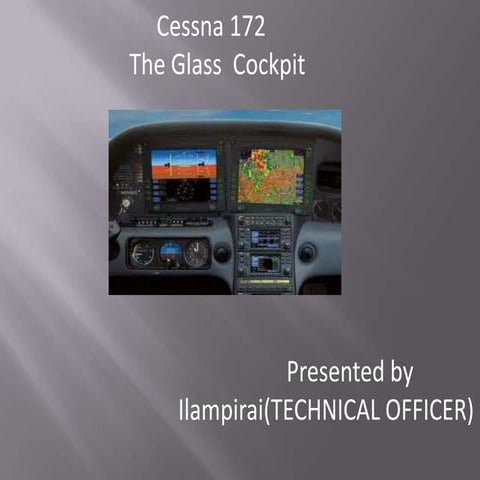 Cessna172 glass cockpit