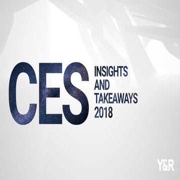 CES Takeaways 2018