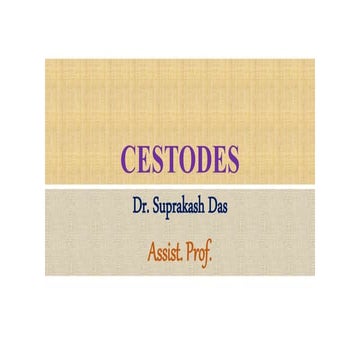 Cestodes