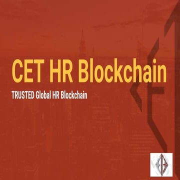 HR Blockchain User Experience