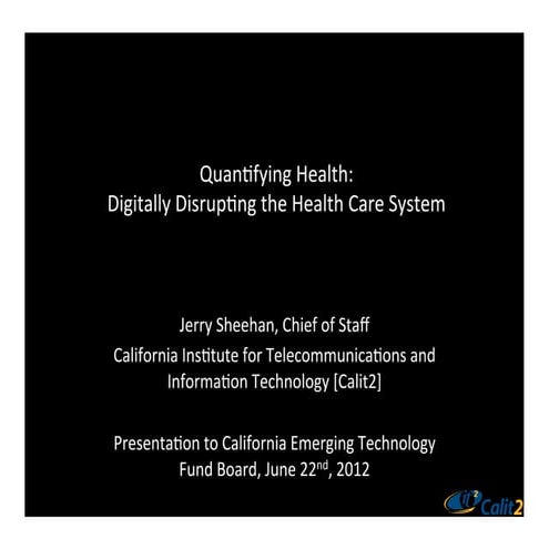 Quantifying the Digital Disruption of Health